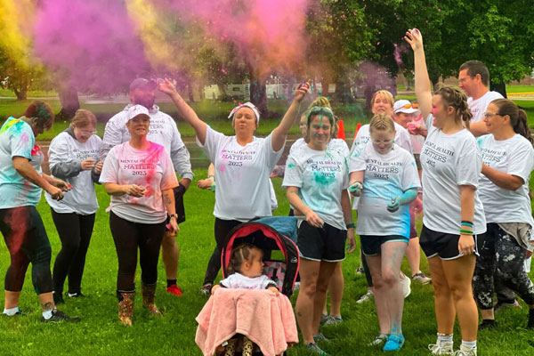 Allwell Behavioral Health Services - Color Run Promotes Mental Health Awareness